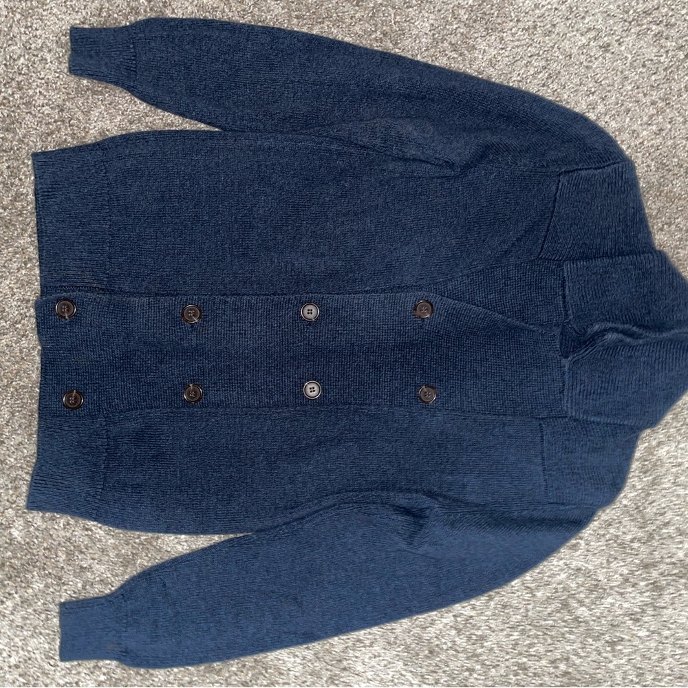 H&M Navy Blue Knit Sweater Size SM
